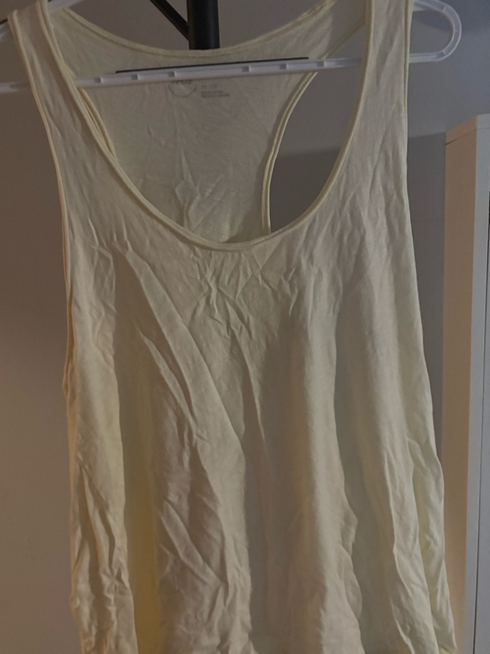 EUC XXL aerie Women's Sleeveless Scoop Neck Tank Top - butter yellow